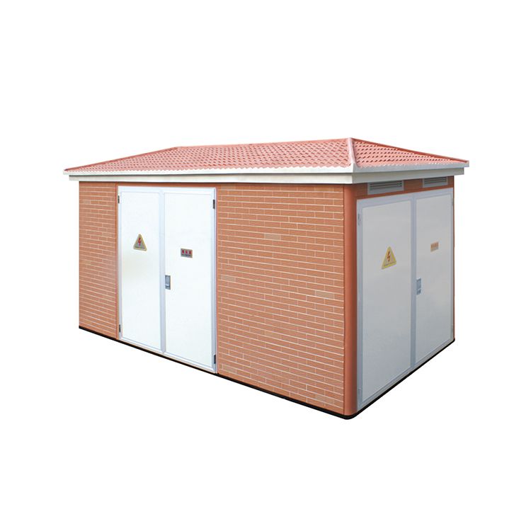 Haosheng EU-style prefabricated compact substation for high-capacity industrial power distribution